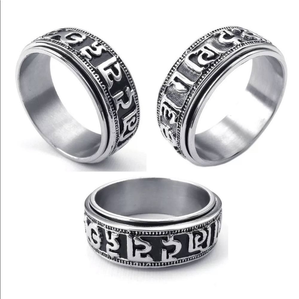 Spinner stainless steel rings - Picture 6 of 7